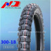 DOT High Quality and Long Lifetime Motorcycle Tyre 350-18