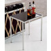 Designer Furniture Chrome End Side Coffee Table