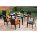 Dining Rattan Chair and Dining Table Set-Garden/Home/Outdoor/Patio Furniture (S226)