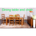Dining Table and Chair/Extension Table/Wooden Furniture 2013 Best Selling