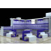 Display Rack for Ladies Retail Shoes Shop with Liquid Painting