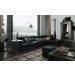 Divany Balck Leather Sofa