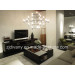 Divany New Style Black Wood TV Cabinet (SM-D35)