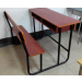 Double Attached Desk and Chair School Furniture (SF-51D)