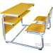 Double Desk and Chair/High Student Desk and Chair/School Furniture (SF-57)