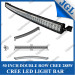Double Row CREE Curved 288W LED Light Bar for Truck/Tractor/ATV/SUV/Boat