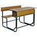 Double Student Desk and Chair (SF-57)