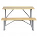 Double Table and Chair