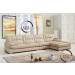 Dragon Mart Dubai L Shape Leather Sofa (L. P. 2807)