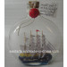 Drift Glass Bottle Wooden Decoration Marine Gifts (DF1106-7)