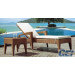 Durable PE Rattan Aluminum Beach Chair (GE-L0020)