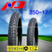 ECE Certificated Popular Pattern Moroco 250-17 Motorcycle Tire