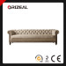 Early 20th C. Scroll-Arms and Tufted Cheap Deconstructed Chesterfield Sofas (OZ-FS-2038)