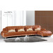 Elegant Furniture Leather Living Room Corner/Sectional Sofa (821)