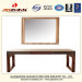 Elegant Hotel Italian Furniture / Mirror Furniture Bedroom / PU Bedroom Furniture