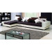 Elegant Leather Sectional Sofa Jfc-12