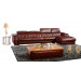 Elegant Living Room, Reception, Office Leisure Leather Sofa (AFT-BT006)
