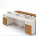 Elegant Modern Reception Desk (HX12)