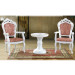 Elegant Solid Wood Leisure Chair and Table (TM-6117)