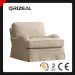 English Living Room Roll Arm Slipcovered Chairs (OZ-CC-037)