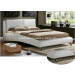 Europe Style White Color Leather Bed Vb-17