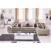 European Luxury Living Room Sectional Sofa (DB802)