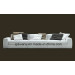 European Modern Fabric Leather Sofa D-63-D