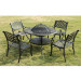 European Modern Outdoor Garden Furniture Cast Aluminum Barbecue Table (SZ215; SD515)