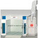 European Standard Auto Spray Paint Booth