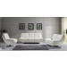 European Style Cow Leather Living Room Sofa (CG-885)