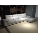 European Style Sofa Set Italian Living Room Leather Sofa (N837)