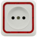 European Stype Wall Socket, Type C Surface Mounted Wall Socket, Russia Wall Socket