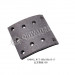 European Truck Auto Parts or Brake Lining (19494) for Mercedez-Benz