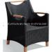 F -Outdoor Teakwood Furniture Rattan Dining Chair