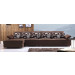 Fabric Corner Living Room Sofa Set Furniture (RFT-2056)