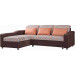 Fabric Corner Sofa Bed