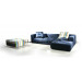 Fabric Sofa (LS-104E+G+J)