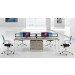 Fashion 4 Seats Workstation for Office Use (HF-CB004)