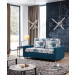 Fashion Functional Fabric Sofa Bed with Armrest