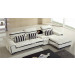 Fashion Furniture White Leather Sofa Set (SO53)