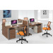 Fashion Office Cubicle Modern Design Office Workstation (HF-CC004)