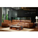 Fashion Office Home Furniture Top Ltaly Leather Sofa (S02)