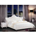 Fashionable Bedroom/Home Furniture Elegant White Leather Prince Bed (23#)