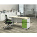 Fishion Design Melamine Laptop Desk with Pedestal Drawers (HX-MT5017)