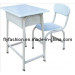 Fixed Single Desk and Chair, Kindergarden Furniture, Student Furniture, Student Desk & Chair