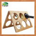 Folding Bamboo Wine Bottle Storage Rack
