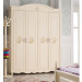 France White Pine Wooden Wardrobe with Flakeboard (JB-8002A)
