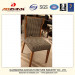 French Country Tufted Hemp Linen Piaf Dining Chair