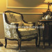 French Modern Fabric Single Sofa (3002)