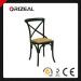 French Provincial Industrial Wooden Cross Back Chair (OZ-SW-036)